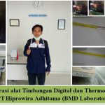 Kalibrasi Timbangan Digital dan Thermometer Glass PT Hiprowira Aditama
