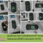 Kalibrasi Alat Turbidimeter PT Sysmex Indonesia (BMD Laboratory)