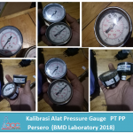 Kalibrasi Alat Pressure Gauge PT PP (Persero)