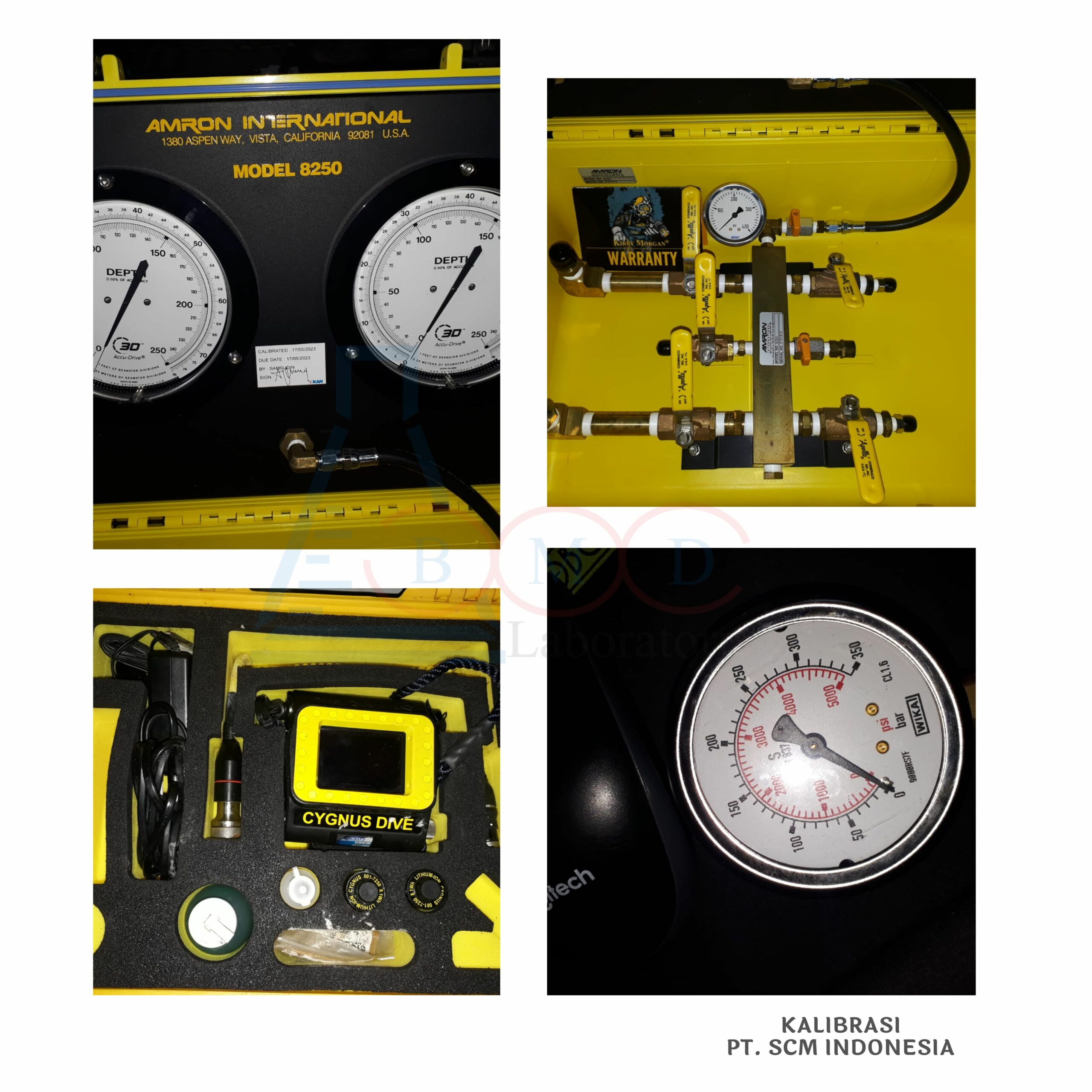 Jasa Kalibrasi Ultrasonic Thickness Gauge PT. SCM Indonesia
