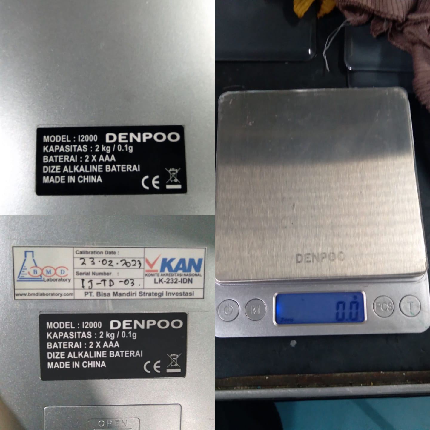 Jasa Kalibrasi Timbangan Digital di PT. Inomec Jaya