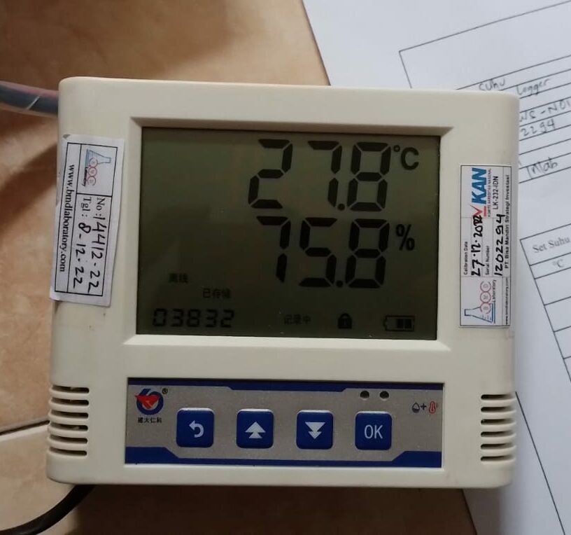Jasa Kalibrasi Data Logger Pusat Kajian Kesehatan Anak (PKKA-PRO)