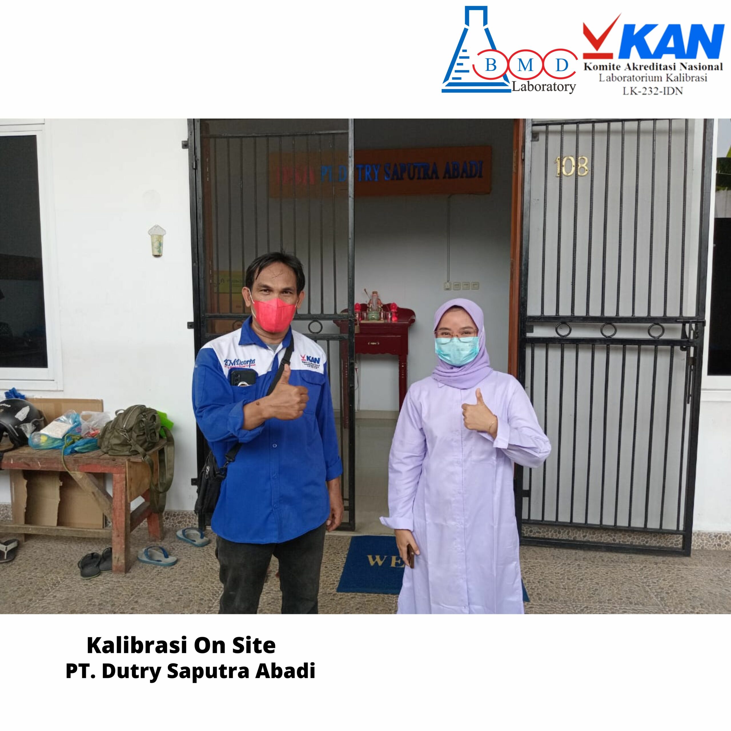Jasa Kalibrasi Timbangan di PT. Dutry Saputra Abadi