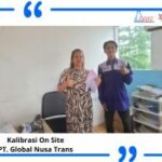 Jasa Kalibrasi Data Logger Mobil Pendingin di PT. Global Nusa Trans