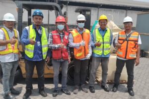 Jasa Kalibrasi Timbangan Forklift Scale PT. Papua Utama Mitra