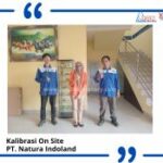 Jasa Kalibrasi Timbangan Digital di PT. Natura Indoland