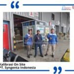 Jasa Kalibrasi Timbangan di PT. Syngenta Indonesia