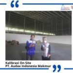 Jasa Kalibrasi Timbangan Digital di PT. Audax Indonesia Makmur