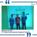 Jasa Kalibrasi Cold Storage di PT. Sukses International Anugerah Pratama