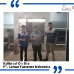 Jasa Kalibrasi Timbangan Digital di PT. Camar Fastener Indonesia