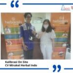 Jasa Kalibrasi Timbangan Digital di CV Mirakel Herbal Indo