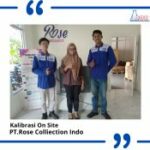 Jasa Kalibrasi Timbangan Digital di PT. Rose Colliection Indo