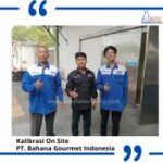 Jasa Kalibrasi Mobil Pendingin di PT. Bahana Gourmet Indonesia
