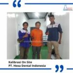 Jasa Kalibrasi Timbangan di PT. Hexa Dental Indonesia