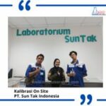 Jasa Kalibrasi Timbangan Analitik di PT. Sun Tak Indonesia