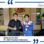 Jasa Kalibrasi/Verifikasi Metal Detector di PT. ABC President Indonesia