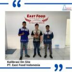 Jasa Kalibrasi Timbangan di PT. East Food Indonesia