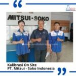 Jasa Kalibrasi Timbangan di PT. Mitsui – Soko Indonesia