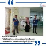 Jasa Kalibrasi Neraca Analitik di Fakultas Kedokteran dan Kesehatan Universitas Muhammadiyah Jakarta