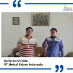 Jasa Kalibrasi Cold Storage di PT. Beleaf Kebun Indonesia