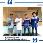 Jasa Kalibrasi Timbangan Digital di PT. Global Beauty Science