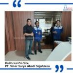 Jasa Kalibrasi Timbangan Analitik di PT. Sinar Surya Abadi Sejahtera