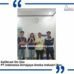 Jasa Kalibrasi Timbangan di PT. Indonesia Stanley Electric