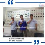 Jasa Kalibrasi Timbangan Analitik di PT. Win Textile