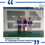 Jasa Kalibrasi Timbangan Digital di PT. Adyaboga Pranata Industries