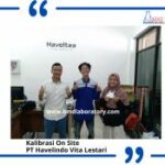 Jasa Kalibrasi/Verifikasi Metal Detector di PT Havelindo Vita Lestari