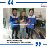 Jasa Kalibrasi Timbangan Digital di PT. Alam Mulia Plasticindo