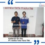 Jasa Kalibrasi Cold Storage di PT. Estika Tata Tiara Tbk