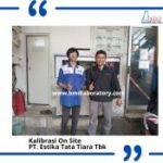 Jasa Kalibrasi Cold Storage di PT. Estika Tata Tiara Tbk