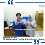 Jasa Kalibrasi Chiller di PT. Kimia Farma Trading & Distribution Cabang Bekasi