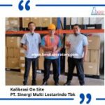 Jasa Kalibrasi Timbangan Digital di PT. Sinergi Multi Lestarindo Tbk