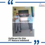 Jasa Kalibrasi/Verifikasi Metal Detector di PT Natura Indoland