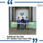 Jasa Kalibrasi Cold Storage di PT. Estika Tata Tiara Tbk