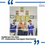 Jasa Kalibrasi Timbangan di PT. Indonesia Harapan Harmonis