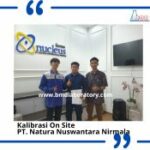 Jasa Kalibrasi Timbangan di PT. Natura Nuswantara Nirmala