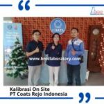 Jasa Kalibrasi/Verifikasi Metal Detector di PT. Coats Rejo Indonesia