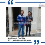 Jasa Kalibrasi Timbangan Digital di PT. Laris Manis Utama