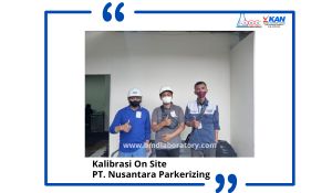 Jasa Kalibrasi Timbangan Digital di PT. Nusantara Parkerizing