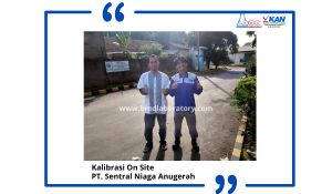 Jasa Kalibrasi Cold Storage di PT. Sentral Niaga Anugerah