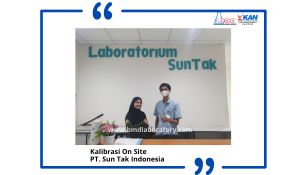 Jasa Kalibrasi Washer Extractor Electric Heated di PT. Sun Tak Indonesia