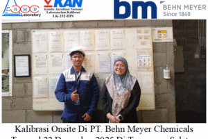 Jasa Kalibrasi BMD Laboratory di PT. Behn Meyer Chemicals, Tangerang Selatan
